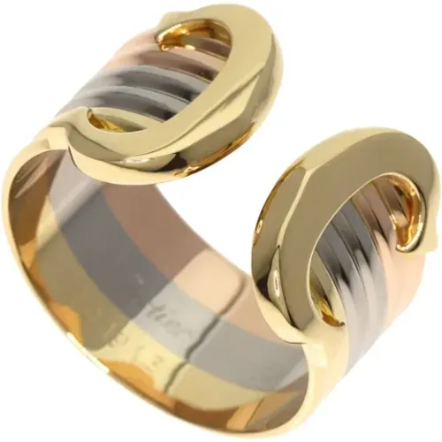 Pre-owned Gold rings , female, Sizes: ONE SIZE - Cartier Vintage - Modalova