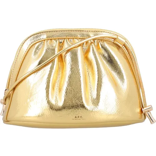 Goldene Ninon Tasche Handtasche - A.p.c. - Modalova