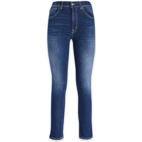 Schmal geschnittene Jeans , Damen, Größe: W26 - Dondup - Modalova