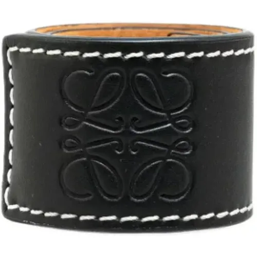 Pre-owned Leather bracelets , female, Sizes: ONE SIZE - Loewe Pre-owned - Modalova