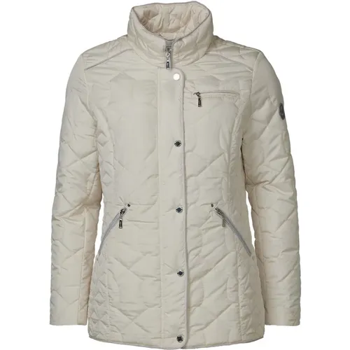 Light Quilted Transition Jacket Sand , female, Sizes: M, 3XL, 2XL, XL, L, 6XL, S, 5XL, 4XL - Danwear - Modalova