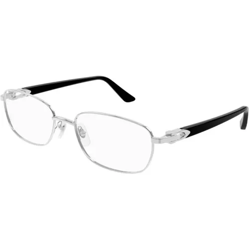 Silberne Brille, Stilvolles Design - Cartier - Modalova