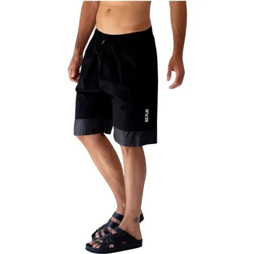 Casual Shorts , Herren, Größe: XL - ICE Play - Modalova