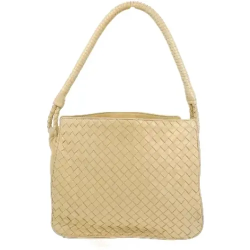 Pre-owned Leather shoulder-bags , female, Sizes: ONE SIZE - Bottega Veneta Vintage - Modalova