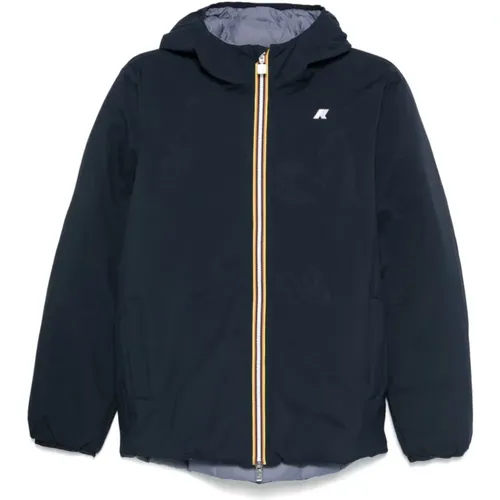 Padded Hooded Coat , male, Sizes: M, L, XL - K-way - Modalova