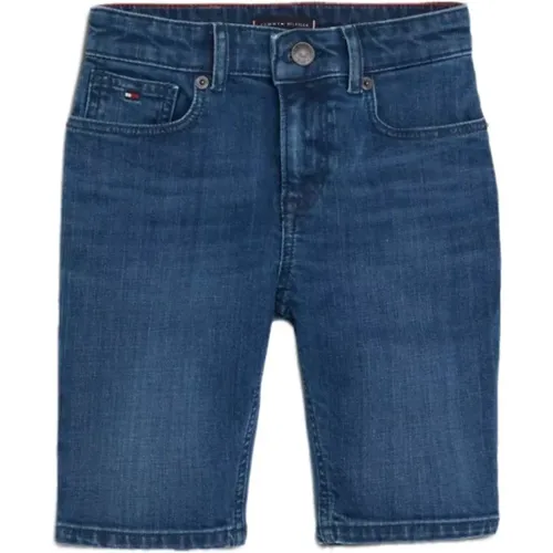 Klassische Bermuda-Shorts Baumwollmischung - Tommy Hilfiger - Modalova