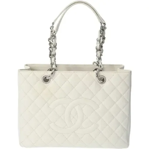 Pre-owned Leather totes , female, Sizes: ONE SIZE - Chanel Vintage - Modalova