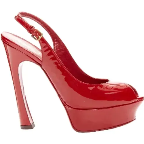 Pre-owned Leder heels - Yves Saint Laurent Vintage - Modalova