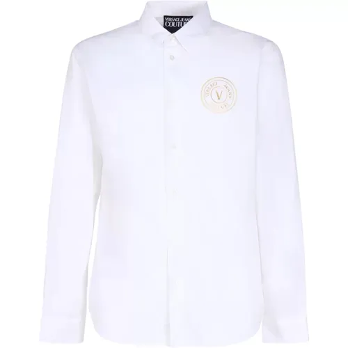 Weiße Hemden mit 98% Baumwolle - Versace Jeans Couture - Modalova