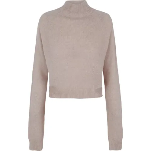 Manlio, jersey in alpaca, cashmere and silk , female, Sizes: XL, M, 2XL, L - Cortana - Modalova