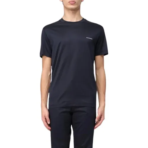 T-shirts and Polos , male, Sizes: L, XL, 3XL, 2XL - Emporio Armani - Modalova
