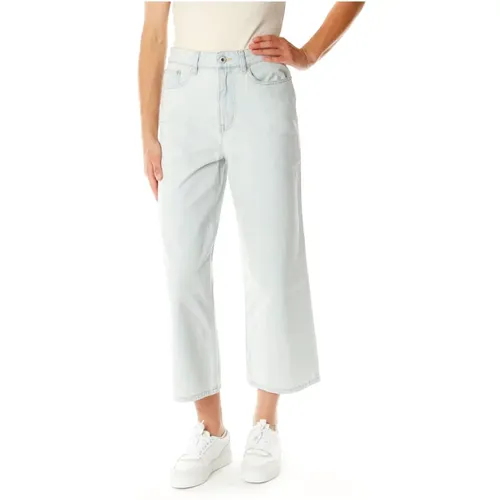 Cropped Wide Leg Jeans , female, Sizes: W27 - Kenzo - Modalova