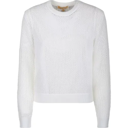 Weißer Mesh Yarns Pullover - Michael Kors - Modalova