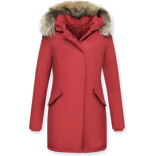 Women Winter Jackets Warm - Wooly Jacket Long - Lb280Pm-R , female, Sizes: XL, L, M, S, XS - TheBrand - Modalova