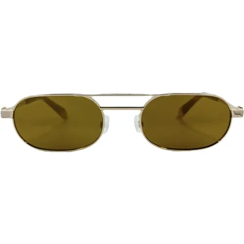 Sunglasses , unisex, Sizes: ONE SIZE - Off White - Modalova