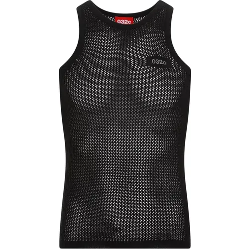 Lace Tank Top , male, Sizes: L, M - 032c - Modalova