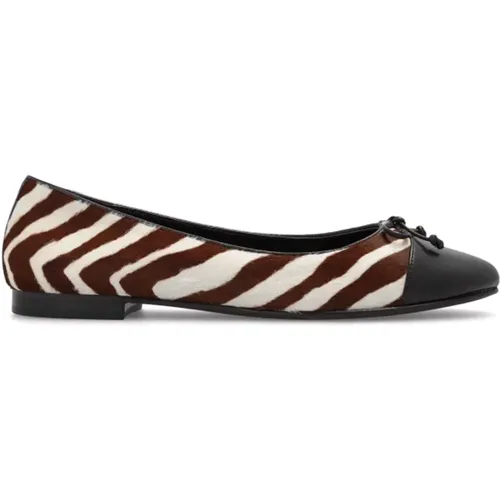 ‘Cap-Toe’ ballet flats , Damen, Größe: 38 1/2 EU - TORY BURCH - Modalova