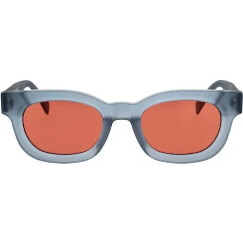 Stylische Sonnenbrille mit ovalen Gläsern und eckigen Bügeln - Retrosuperfuture - Modalova