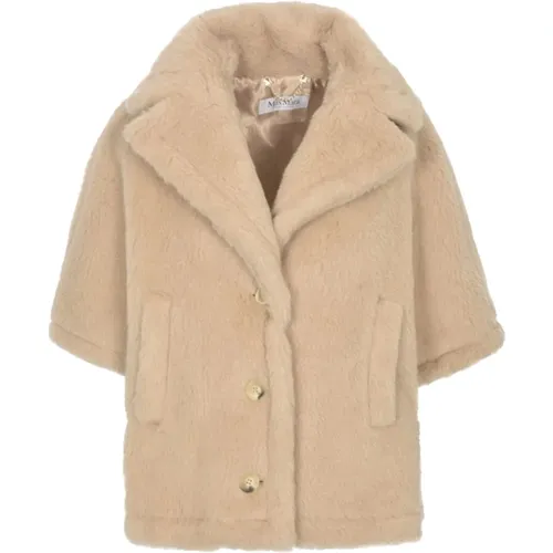 Women's Clothing Jackets & Coats Sand Ss24 , female, Sizes: S/M - Max Mara - Modalova