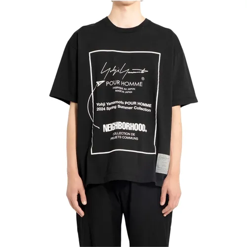 T-Shirts , Herren, Größe: XL - Yohji Yamamoto - Modalova