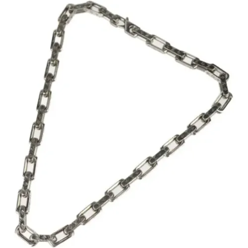 Pre-owned Metal necklaces , female, Sizes: ONE SIZE - Louis Vuitton Vintage - Modalova