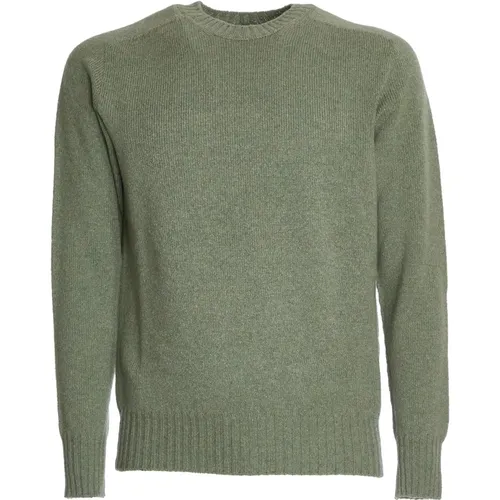 Crew-Neck Sweater Aw24 , male, Sizes: 3XL, L, S - Malo - Modalova