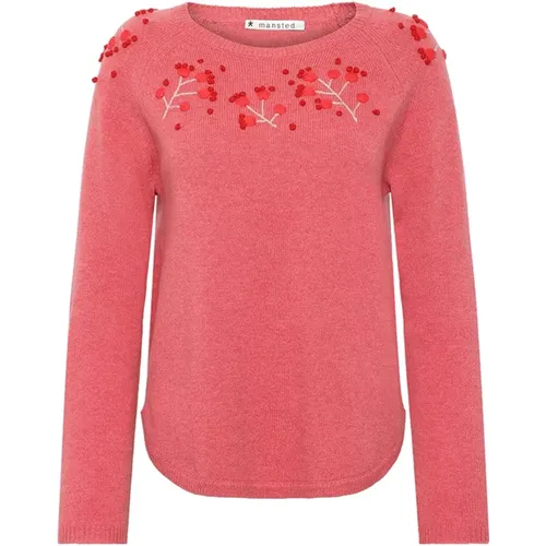 Vicky Coral Strickpullover , Damen, Größe: XL - Mansted - Modalova