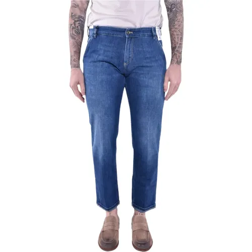 Weiche Stretch Denim Hose , Herren, Größe: W38 - PT Torino - Modalova