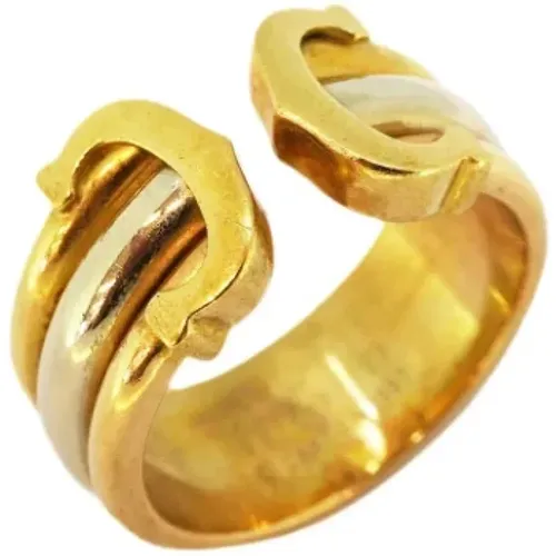 Pre-owned Gold rings , female, Sizes: ONE SIZE - Cartier Vintage - Modalova