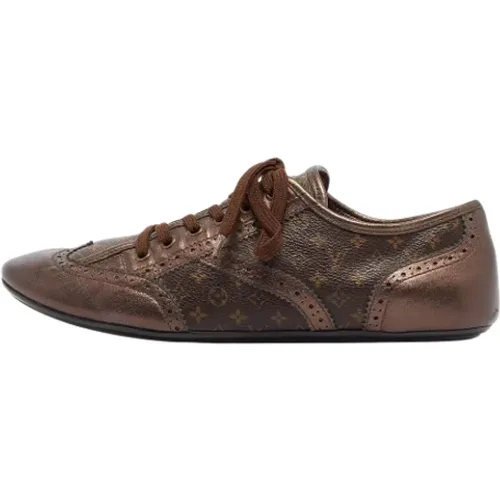 Pre-owned Canvas sneakers , female, Sizes: 6 UK - Louis Vuitton Vintage - Modalova