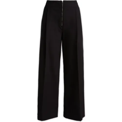 Classic Straight Leg Trousers , female, Sizes: XS, 2XS, S - Proenza Schouler - Modalova