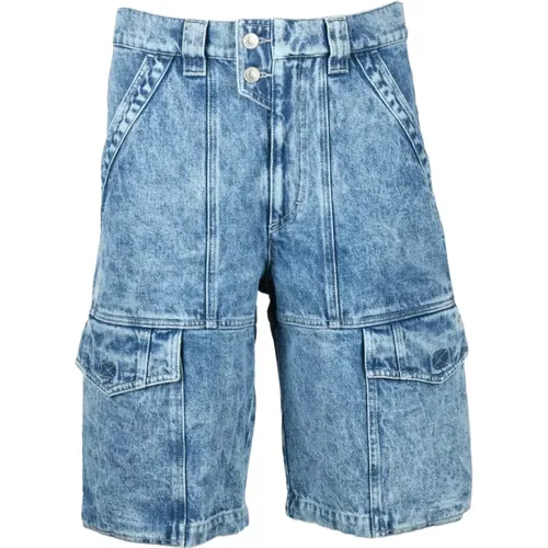 Bermuda-Shorts aus Baumwolle , Herren, Größe: W32 - Isabel marant - Modalova