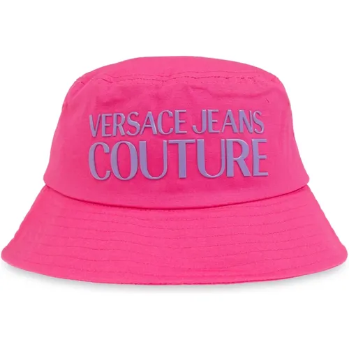 Eimerhut mit Logo - Versace Jeans Couture - Modalova