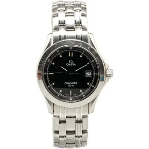 Pre-owned Stainless Steel watches , female, Sizes: ONE SIZE - Omega Vintage - Modalova