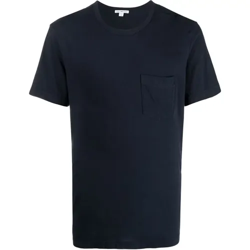 Pocket T-shirts and Polos , male, Sizes: S - James Perse - Modalova