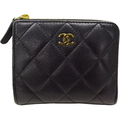 Pre-owned Leather wallets , female, Sizes: ONE SIZE - Chanel Vintage - Modalova