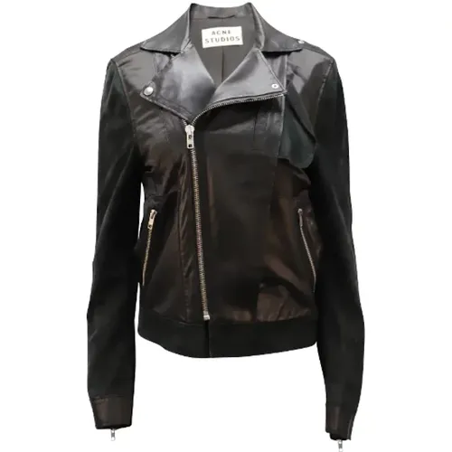 Pre-owned Leather outerwear , female, Sizes: L - Acne Studios Pre-owned - Modalova