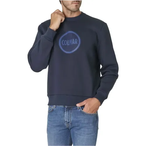 Modischer Blauer Pullover für Männer , Herren, Größe: 3XL - Colmar - Modalova