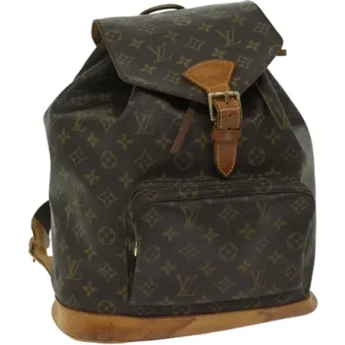 Pre-owned Canvas backpacks , female, Sizes: ONE SIZE - Louis Vuitton Vintage - Modalova