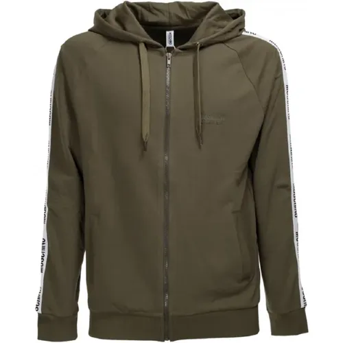 Zip Hoodie , Herren, Größe: XS - Moschino - Modalova