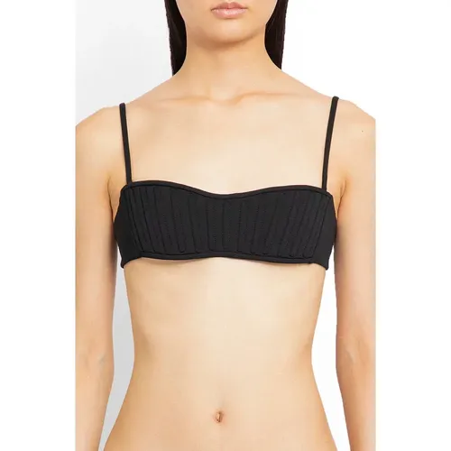 Schwarzes Korsett Bikini-Oberteil , Damen, Größe: M - Mugler - Modalova