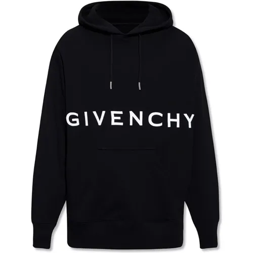 G Embroidered Hoodie , male, Sizes: L - Givenchy - Modalova