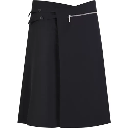 Asymmetrical Wrap Skirt , male, Sizes: S, M - Sapio - Modalova