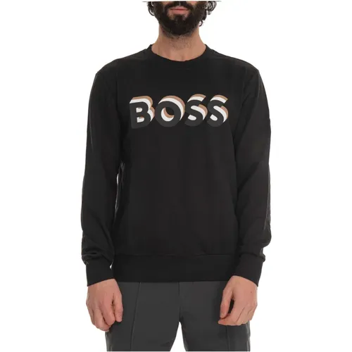 Soleri 07 Crewneck sweatshirt Boss - Boss - Modalova