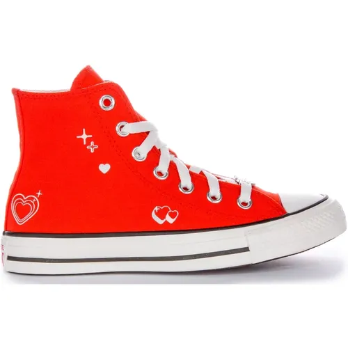 Y2K Heart Women Trainers , female, Sizes: 5 UK, 7 UK, 3 1/2 UK, 6 UK, 8 UK, 4 1/2 UK, 4 UK - Converse - Modalova