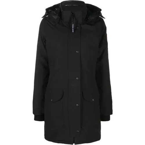 Padded Coat with Detachable Hood , female, Sizes: L - Canada Goose - Modalova