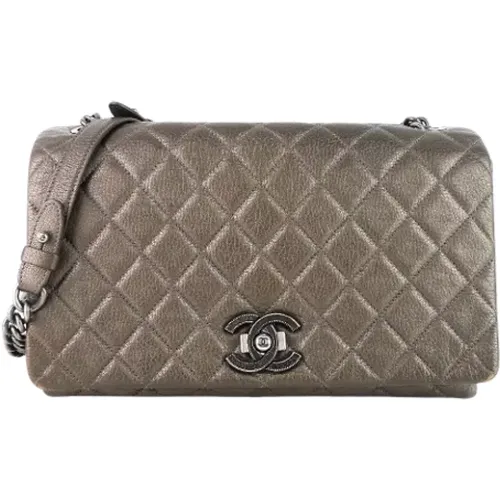 Pre-owned Leather chanel-bags , female, Sizes: ONE SIZE - Chanel Vintage - Modalova