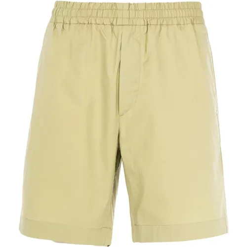 Herren Bermuda Shorts Salbei/Braun , Herren, Größe: 2XS - Liu Jo - Modalova