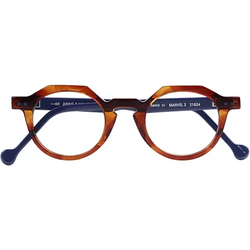 Stilvolle Brille für Modernen Look , unisex, Größe: 42 MM - Anne & Valentin - Modalova