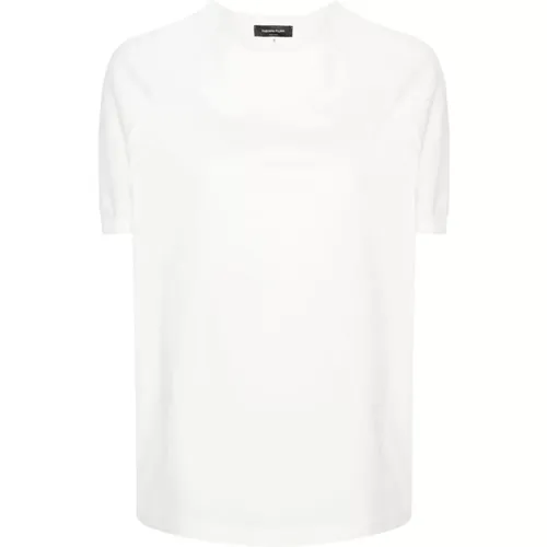 Cotton Jersey T-shirts and Polos , female, Sizes: XS, 2XS, M - Fabiana Filippi - Modalova